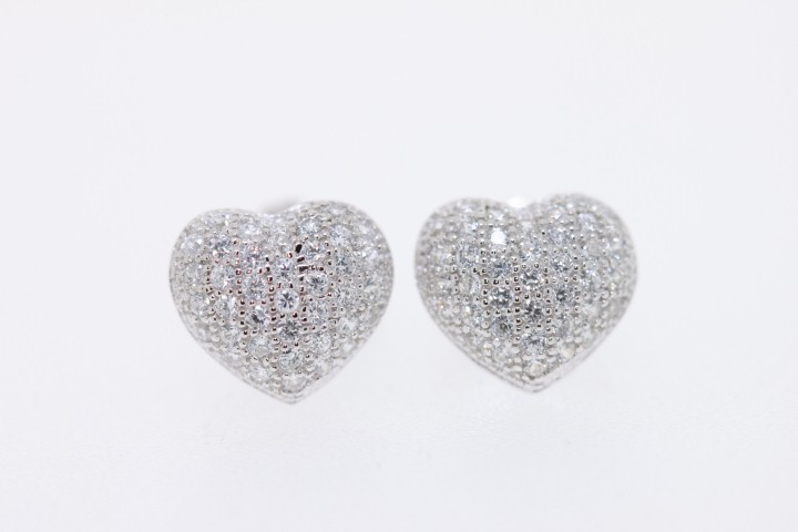 Silver 925 cz earring