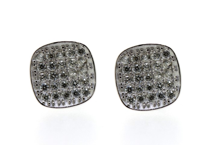 Silver 925 microsetting earring cz