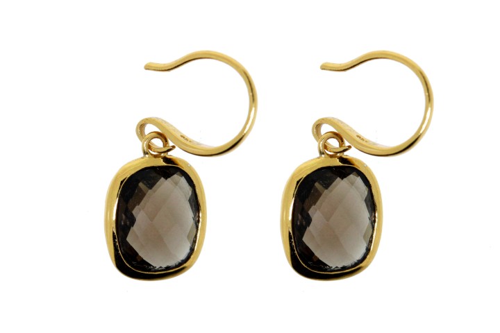 Silver 925 earring semi precious stone