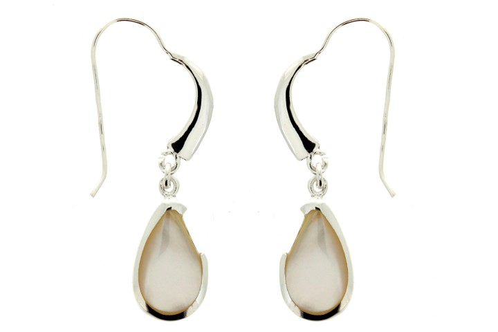 Silver 925 mop earring