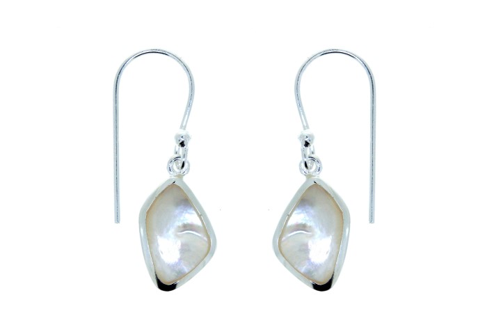 Silver 925 mop earring