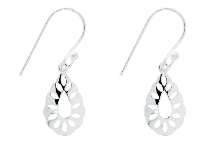 Pendiente plata 925 
