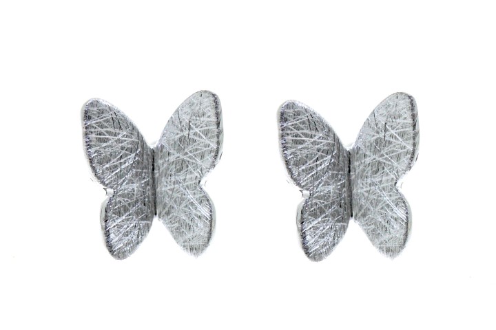 Silver 925 earring butterfly