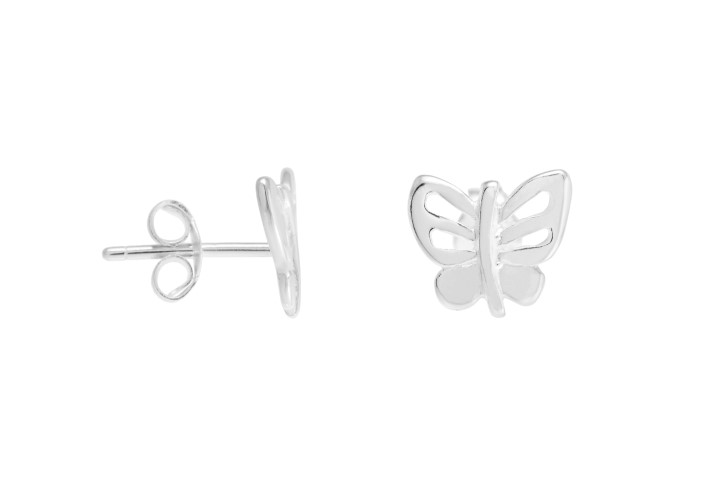 Penidente plata 925 mariposa 