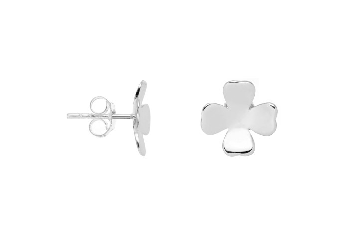 Pendiente plata 925 trebol presion 