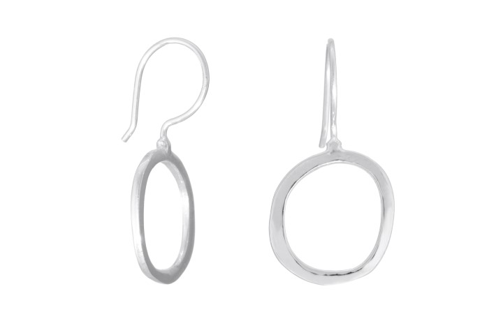 Silver 925 circle earring