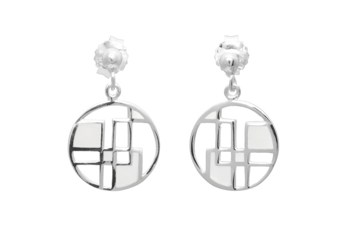 Pendiente plata 925 