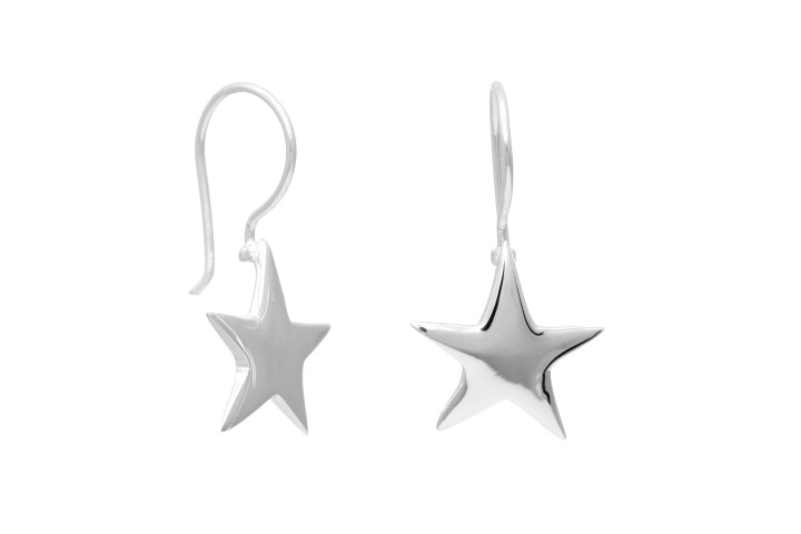 Silver 925 star earring