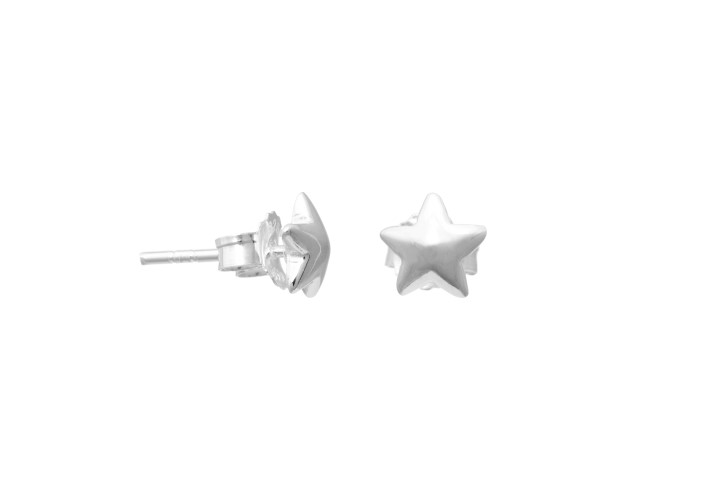 Pendiente plata 925 estrella 