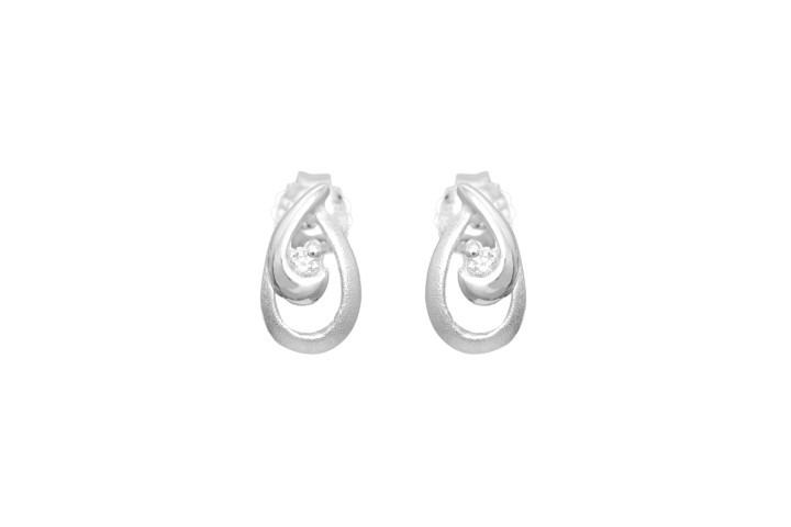 Silver 925 earring with cz