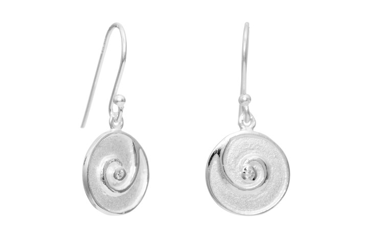 Pendiente plata 925 con zirconita 