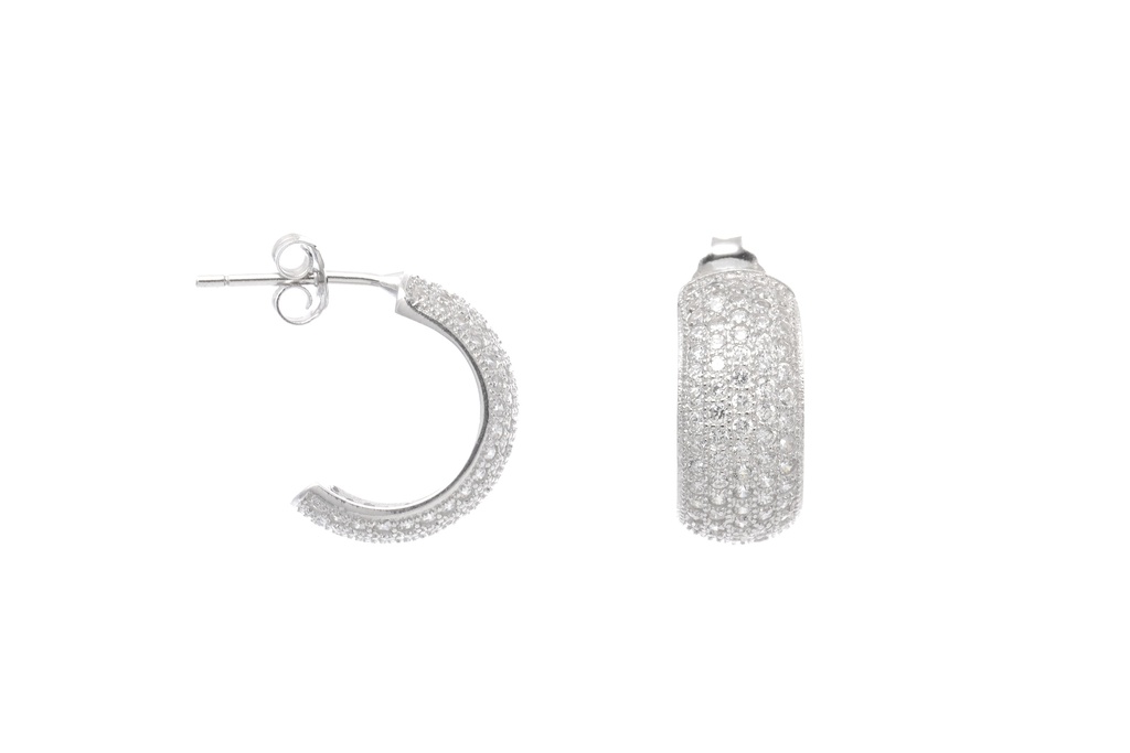 Earring silver 925 cz