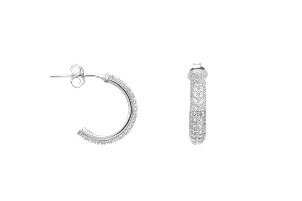 Pendiente plata 925 cz 