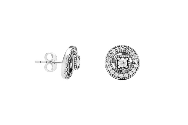 Pendiente plata 925 zirconita presión 