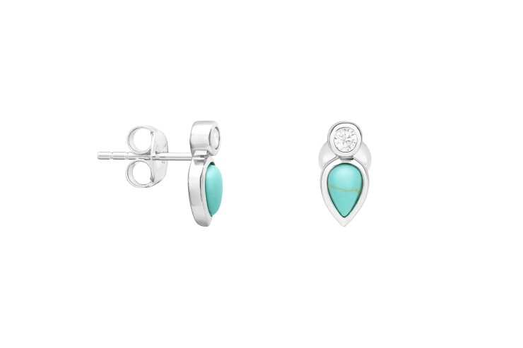 Silver 925 earring cz