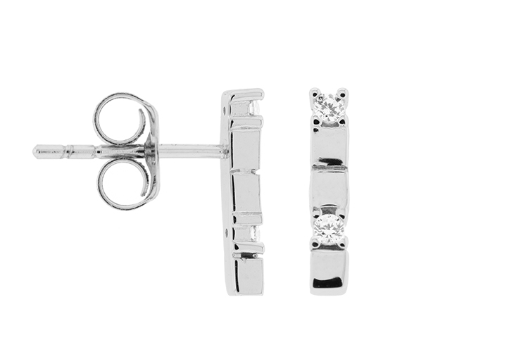 Silver 925 cz earring