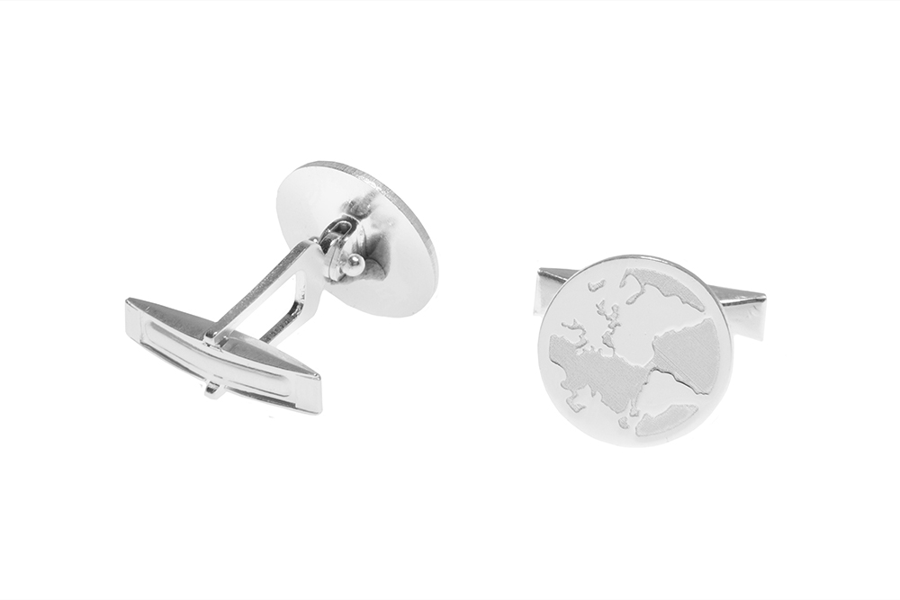 [1281900000PL] Silver 925 cufflinks