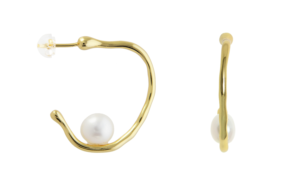 Silver 925 pearl earring
