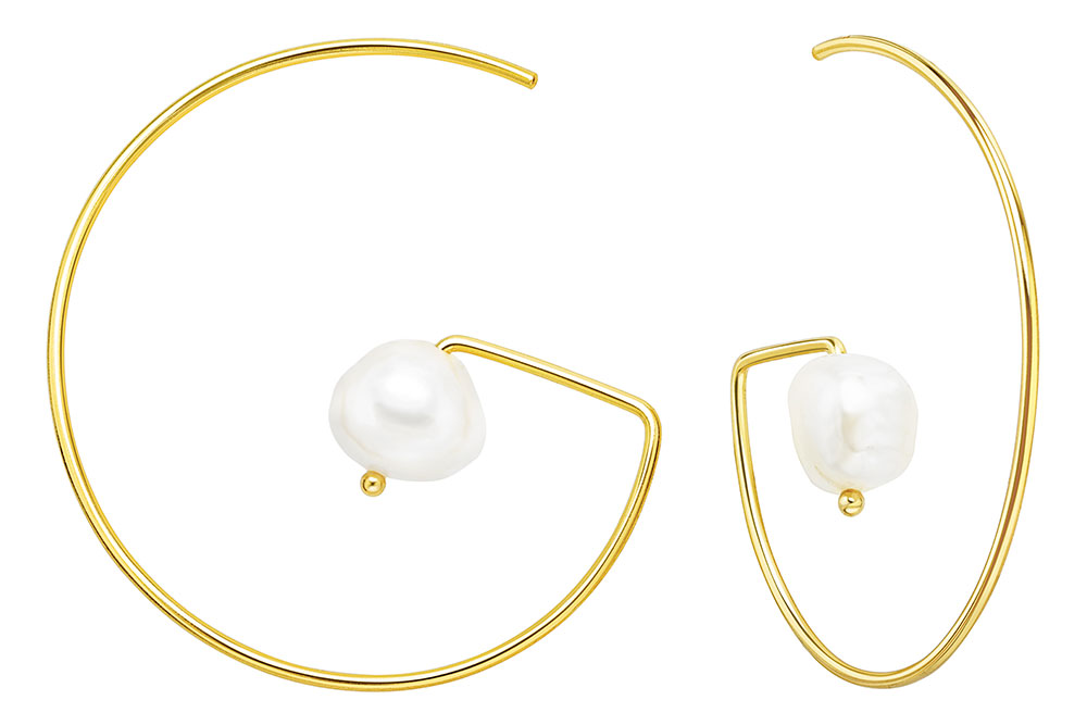 Silver 925 pearl earring