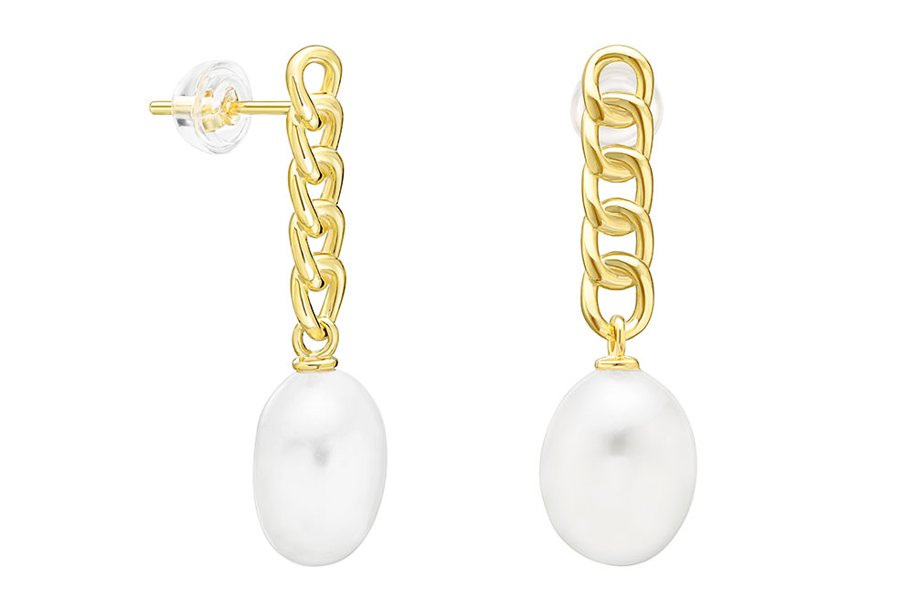 Silver 925 pearl earring