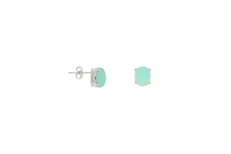 Silver 925 semi precious stone earring