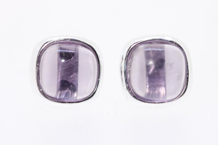 Pendiente plata 925 cuadrado presion 