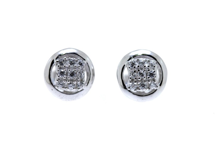 Pendiente plata 925 cz 