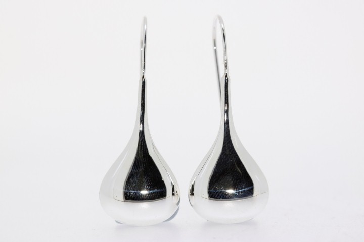 Pendiente plata 925 gota 