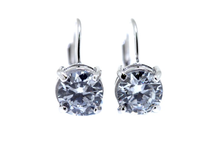 Pendiente plata 925 cz 