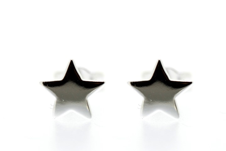 Silver 925 earring star
