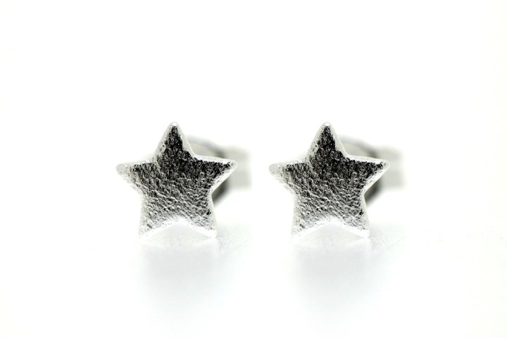 Silver 925 earring star