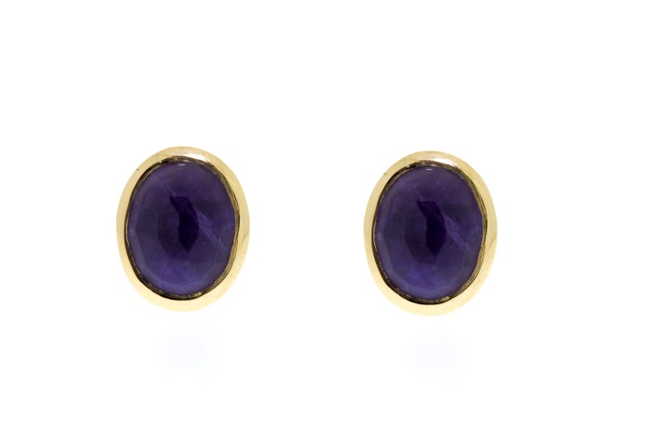 Silver 925 earring semi precious stone