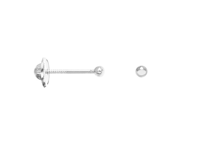 Silver 925 baby earring