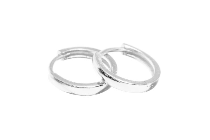 Silver 925 25*18mm earring