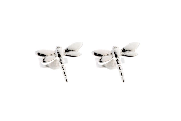 [0809000000PL] Silver 925 dragon fly earring (Sterling silver)