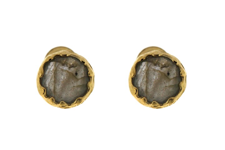 Pendiente plata 925 piedras semipreciosas 