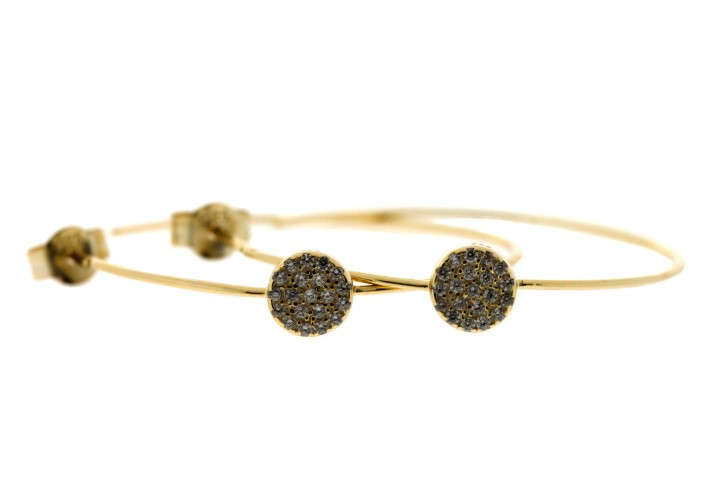 Silver 925 earring cz