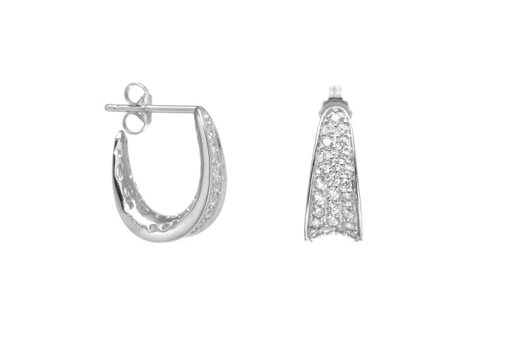 Pendiente plata 925 cz presion 