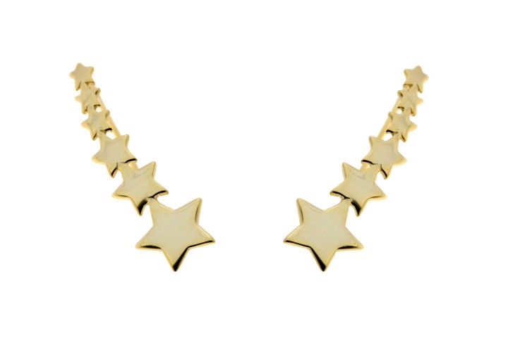Silver 925 star earring
