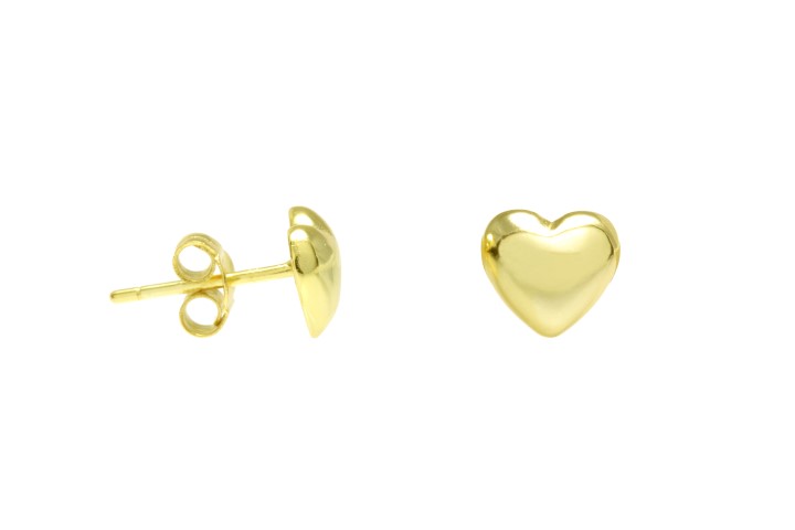 Pendiente plata 925 corazón