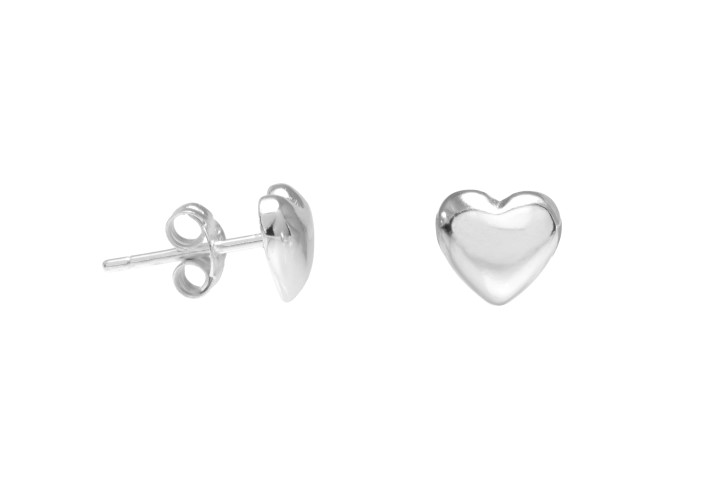 Pendiente plata 925 corazón