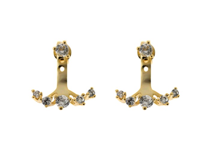 Pendiente plata 925 cz 