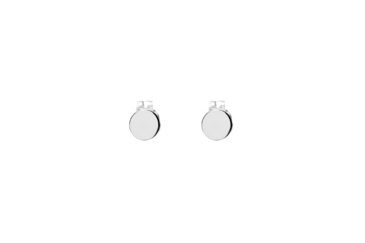 Pendiente plata 925 circulo 