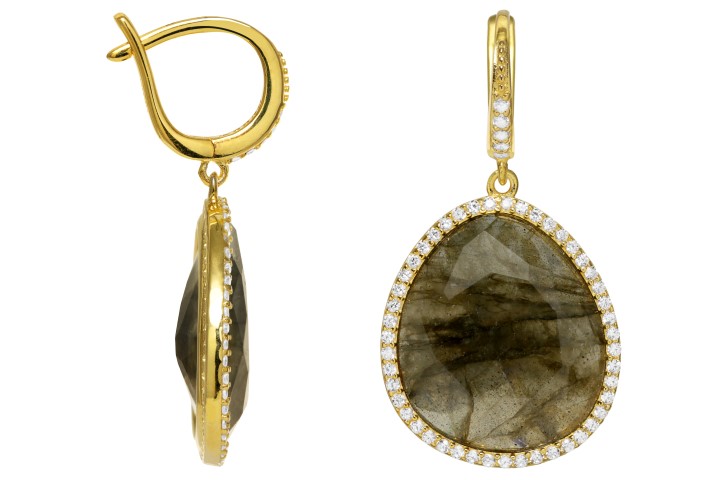 Earring cz silver 925