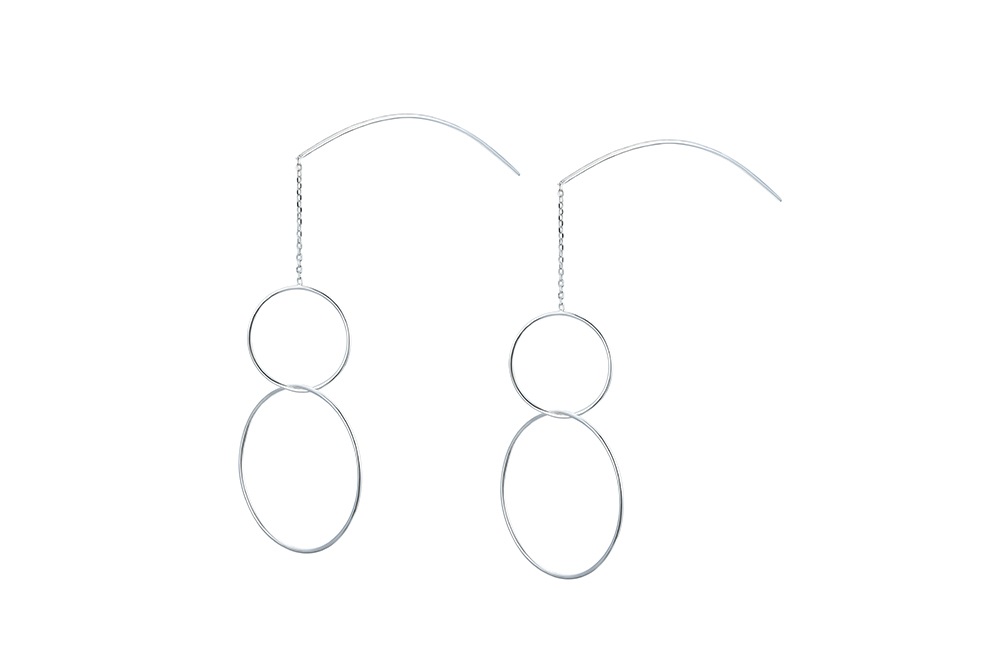Sterling silver earring