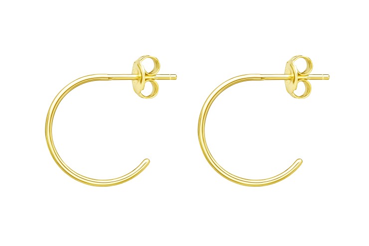 Pendiente plata 925 criolla hilo 0.70mm presion