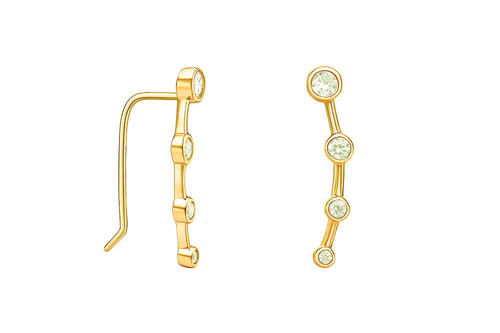 Silver 925 earring cz