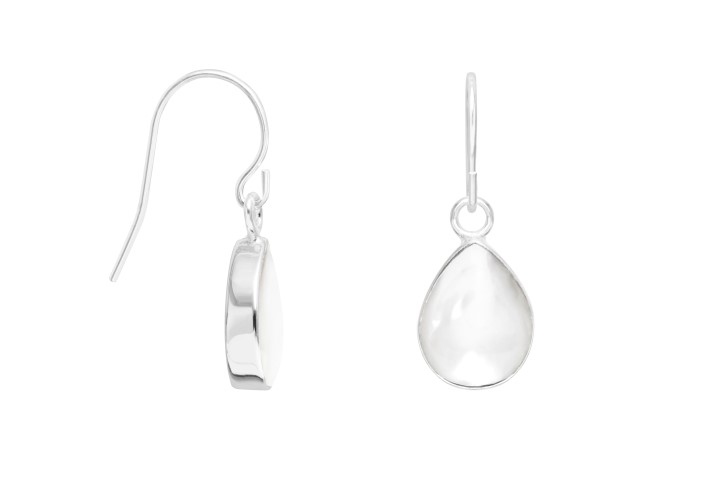 Pendiente plata 925 lagrima 