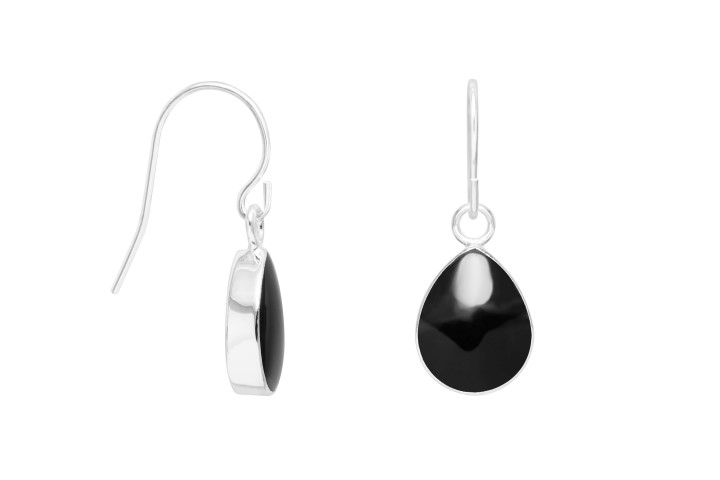 Pendiente plata 925 lagrima 
