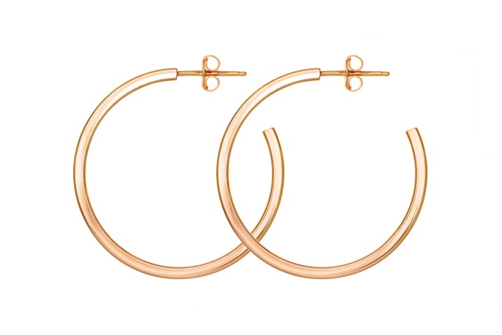 Silver 925 hoop earring